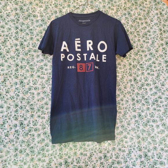Aeropostale Mens Casual Crew Neck T-Shirt Small - Picture 1 of 5